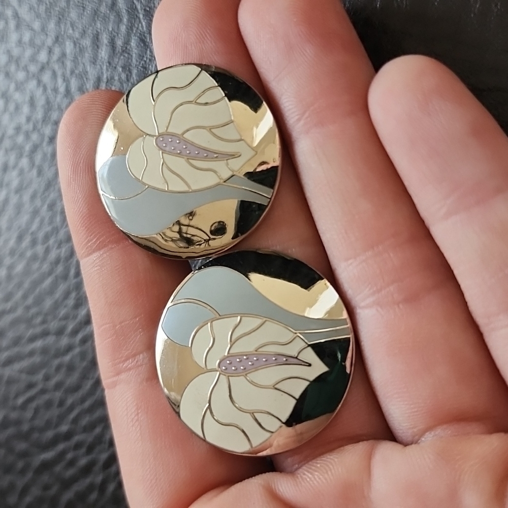 VTG Laurel Burch earrings - Picture 4 of 8